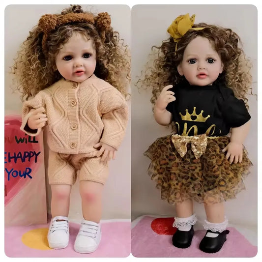 Bebê Reborn Cabelo Cacheado